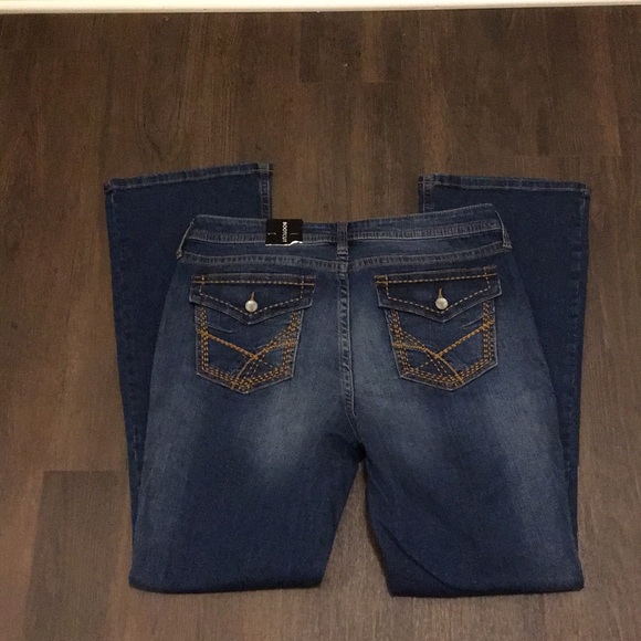 ANA a New Approach Blue Jeans  Stretch Boot Cut - Picture 5 of 8